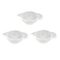 thumbnail image 1 of veasfak 3 Pieces Silicone Measuring Cup Washable Reusable Liquid Epoxy Resin Mixing Cups, 1 of 9