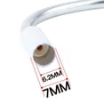 thumbnail image 3 of 10pcs Bike Noodle Cable Guide Hose Pipe Accessory Part 90 degree 90 Degree, 3 of 8