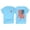 Blue, variant on Graphic Tees for women Casual Printing Short Sleeves ROUND Neck Loose T Shirt Blouse Tops Red White and Blue Shirts, Red Large