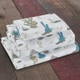 thumbnail image 2 of De Leon Collections 63766 Saguaro Desert Cactus Print Sheet Set, Multi Color - Queen Size, 2 of 2