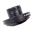 thumbnail image 1 of NRG Innovations NRG-SRK-RZRLH Steering Wheel Quick Release Short Spine Hub Adapter, 6x70mm Bolt Pattern, Retain Horn & Turn Signals, Black Body, 1 of 1