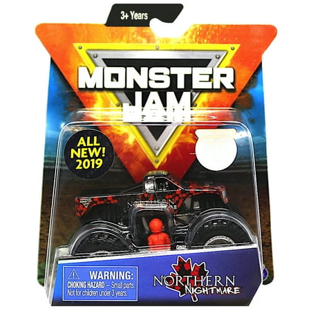 Northern Nightmare Monster Jam Truck with Figure & Poster 1:64