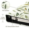 thumbnail image 3 of FORMRS 3 Ring Photo Album 4"x6" Self Adhesive Large Capacity PU Leather Cover, Lush Greenery, 3 of 8