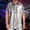 M10-Silver, variant on Ulitacool Mens Clothes Sequin Short Sleeved Tee Slim Short Sleeved T Shirt Bright Shirt M Silver