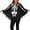 Light Gray, variant on FUZHIQ Men Women Poncho Cloak for Adult Halloween Party Outfits