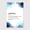 Camping Definition, variant on Case Management Definition Premium Canvas Print – Modern Blue Abstract Wall Decor - 8x12 inches