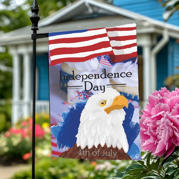 PatrioticS Garden Flag Double Sided USA Flag USA 4th July Independence Day Home Farmhouses Decor 12x18 Inch
