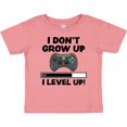 thumbnail image 3 of Inktastic I Dont Grow Up I Level Up with Game Controller Black Boys or Girls Baby T-Shirt, 3 of 5