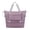 Purple, variant on VVQ Foldable Travel Bag, Wet Dry Separation Travel Bag for Hand Luggage, Multipurpose Weekend Bag with Wet Compartment for Beach Trips Purple Sports, Pink
