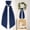 Blue, variant on Hgtduk Wreath Sash for Front Door, Cotton Wreath Satin Sash Garland Ribbon Accessories, for Holiday Wreaths Yard Doorway Indoor Outdoor Bow, Khaki