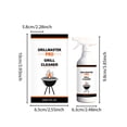 thumbnail image 3 of Grill Cleaner Degreaser 60ml Heavy Duty Oil and Grease Remover for Oven, BBQ Grill Grates, Racks and Kitchen Metal Surfaces, 3 of 9