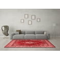 thumbnail image 3 of Ahgly Company Indoor Rectangle Medallion Red Traditional Area Rugs, 5' x 8', 3 of 4