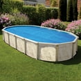 thumbnail image 2 of In The Swim 21' x 41' Premium Blue Oval Solar Pool Cover 12 Mil For Solar Heating Above Ground Pools and Inground Pools 12MIL 21X41OVAL, 2 of 8