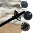 thumbnail image 4 of FESTFENDS 6 Pcs Embouts de Bâton de Randonnée en Caoutchouc Noir Protection contre la Boue Randonnée, 4 of 8