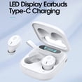 thumbnail image 4 of LSLJS Wireless Earbuds,5.3 Bluetooth Headphones with Portable Charging Case,Waterproof In-Ear Earphones with LED Power Display,Ergonomic Design Touch Control Headset Christmas Gifts for Sports/Working, 4 of 6