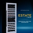 thumbnail image 2 of Newair ESTATE Wine Fridge Dual Zone 160 Bottle Capacity in Seamless Stainless Steel, 2 of 18