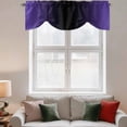 thumbnail image 2 of Tie Up Valance Curtain for Kitchen, Rod Pocket Short Curtains Adjustable Tie-Up Shade Valances, Window Treatment for Bathroom Living Room Bedroom, 2 of 9