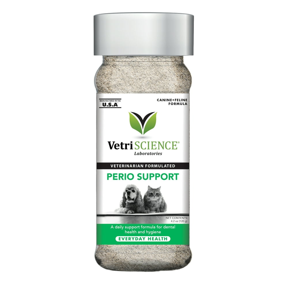VetriScience Laboratories Perio Support, Dental Health Powder for Cats