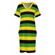 thumbnail image 4 of Vestido holgado con bolsillos y rayas de la bandera de Jamaica, vestidos de fiesta para mujer, vestidos de mujer, ropa de verano para mujer, 4 of 7