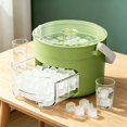 thumbnail image 4 of ZZHZGZ Clearance Sale Portable Ice Maker with （2 Cavity） for Bar Use Compact Countertop Quick Freestanding Ice Making Machine for Fresh Ice on Demand, 4 of 5