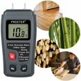 thumbnail image 4 of Probador de humedad de madera de 2 pines Detector de humedad digital con pantalla LCD HD Rango de higrómetro de madera 0-99,9% Precisión 0,5% Resolución +/- 0,1% para madera, troncos, hormigón, cartón, 4 of 5