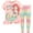 Ariel Pink Scales, variant on Princess Belle Toddler Girls T-Shirt and Jogger Leggings Outfit Set Toddler to Big Kid