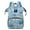 a blue crown, variant on Large Capacity Lightweight Maternal Baby Bag Multi-function Travel Backpack Diaper Changing Bags Baby Stroller Backpack Nappy Bag