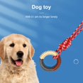 thumbnail image 5 of 1PC Interactive Dog Teeth Cleaning Toy Anxiety Relief, Bite-Resistant, Training Chew Toy - Pet Supplies, 5 of 9