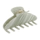 thumbnail image 1 of Garras para el cabello Unique Bargains, pinzas de tortuga, pinzas francesas grandes para cabello grueso en verde y beige, 1 of 7