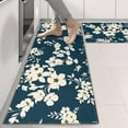 thumbnail image 2 of Kitchen Rugs Sets Of 2,Pioneer Flower Floral Print Pattern Anti Fatigue Kitchen Mat Rugs Non Slip Washable,Decorative Kitchen Floor Mats for Kitchen,Sink,Laundry,17"X47", 2 of 5