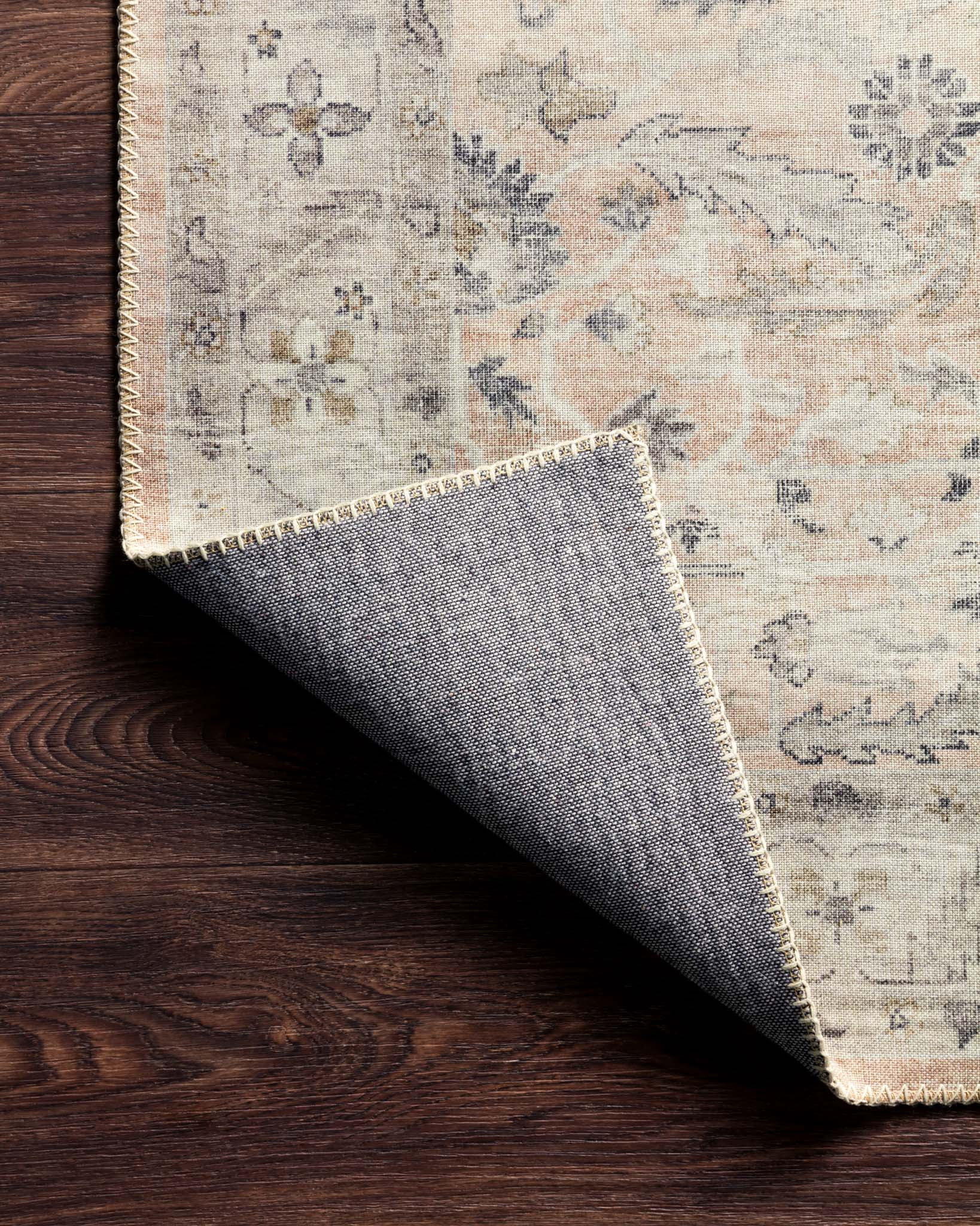Loloi II Hathaway Printed Oriental Area Rug, Blush / Multi, 2'-6" x 7'-6"