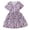 B001, variant on Esaierr Little Girls Short Sleeve Dress Toddler Summer Sundress Dinosaur Sunflower Print Dress Kids Color Blocking Princess Dresses for 3-8 Years