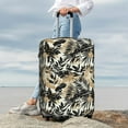 thumbnail image 7 of Fuzoiu Black Palm Leaves Print Suitcase Cover,Washable Luggage Covers for Suitcase,Elastic Luggage Protector Cover,Scratch Resistant Travel Suitcase Covers-X-Large, 7 of 7