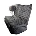 thumbnail image 3 of Funda de asiento para camioneta 4Knines para perros impermeable negra, 3 of 9
