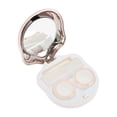 thumbnail image 2 of Unique Bargains 1 Set Contact Lens Case Electroplated Cat's Paw Lens Storage Case Rose Gold Tone, 2 of 5