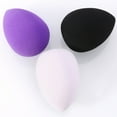 thumbnail image 3 of stanreset Girl Facial Make Up Sponge Foundation Concealer Cosmetic Puff Portable Powder Smooth Cosmetics Accessories Professional Purple, 3 of 9