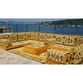 thumbnail image 2 of U Shaped Floor Pillows, Sleeper Sofa, Yellow Arabic Sofa, Floor Cushions for Adults, Sofa Bed, Foldable Sofa Bed, Turkish Sofa, 2 of 3