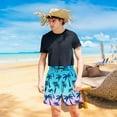 thumbnail image 6 of Boys Swim Trunks Bathing Suit Youth Teen Boys Swimming Trunks with Compression Liner Kids Swimsuit Board Shorts 7-16, 6 of 6