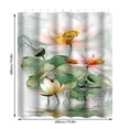 thumbnail image 3 of Cqxid Shower Curtain Under $15 Bathroom Shower Curtain Abstract Plant Flower Color Shower Curtain Bathroom Partition Curtain Waterproof Polyester Cloth Door Curtain, 3 of 6