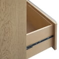 thumbnail image 4 of 52 Inch Tall Dresser Chest, 5 Drawers, Metal Handles, Floating Plinth Base, 4 of 5