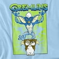 thumbnail image 2 of Gremlins Be Afraid Women's T Shirt, Light Blue, X-Large, 2 of 6