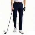 thumbnail image 2 of Men Dress Pants Classic Fit Golf Pants 30''/32'' Quick Dry Work Business Pants with Pockets 32Wx30L, 2 of 8