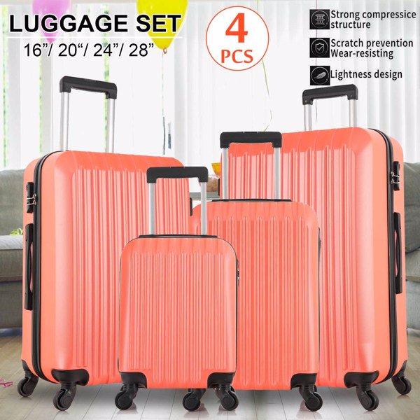 Posh Spinner Luggage Set, Rolling Case & Duffel, 16/18/20/22/24 inches –  Orion Travelers