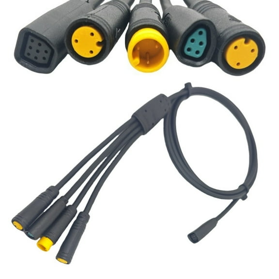 Lylong For Bafang M225 M325 M625 G341 G321 S307 C101 Middrive Motors 1T4 Cable Wiring Harness Extension Cable Bicycle Accessories