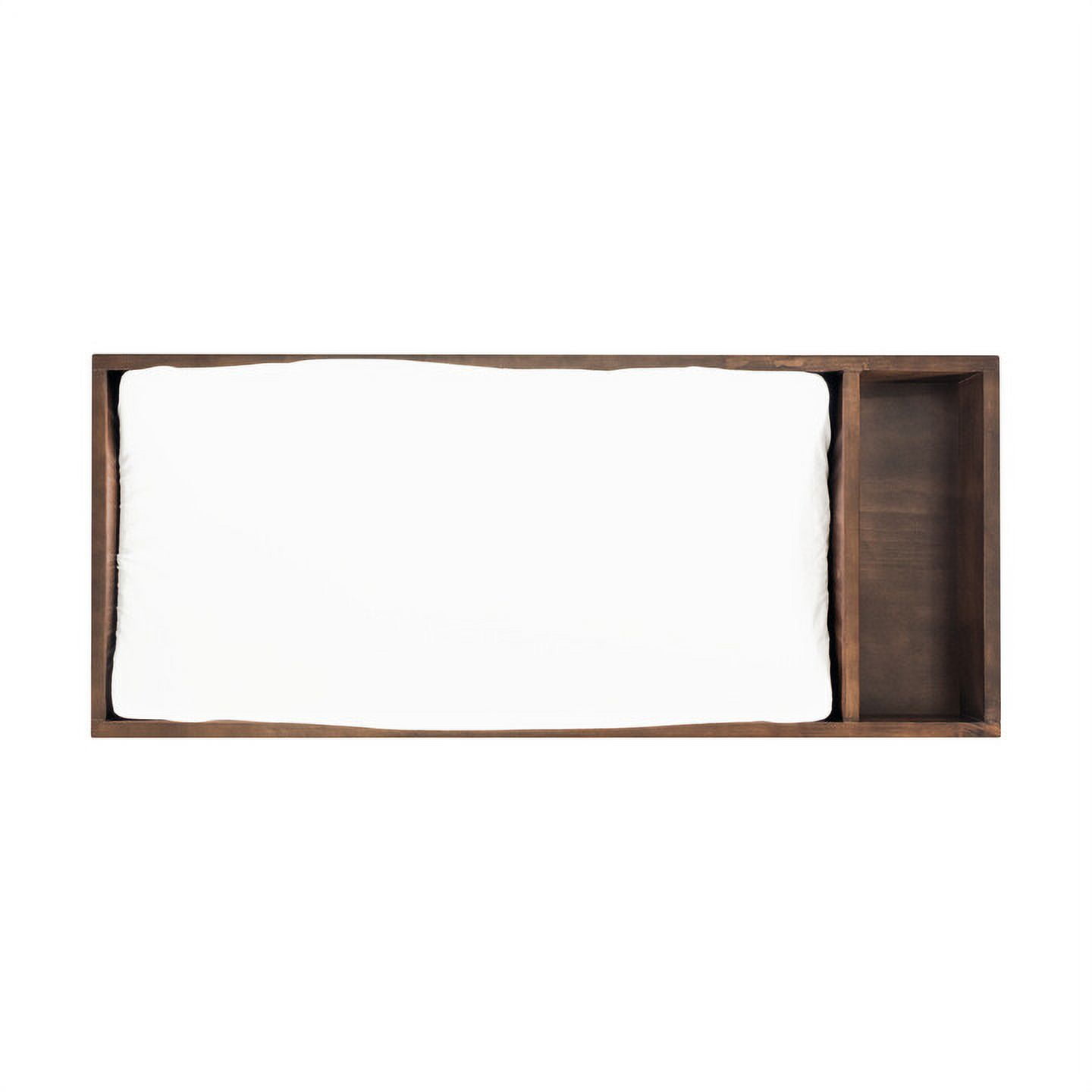 Child Craft Universal Changing Table Topper, Converts Dresser to Changing Surface, Secure Fit, Toasted Chestnut