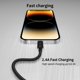 thumbnail image 5 of Cable USB C a Lightning Cenepor de 6 pulgadas y 20 cm, paquete de 3 unidades MFi, 5 of 7