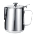 thumbnail image 1 of Coffee Art Making,Stainless Steel Thicken Milk Coffee Latte Cup Coffee Pitcher User-Friendly Design, 1 of 12