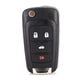 thumbnail image 2 of Coque de protection noire pour clé télécommande à 4 boutons, compatible avec Chevrolet, 2 of 4