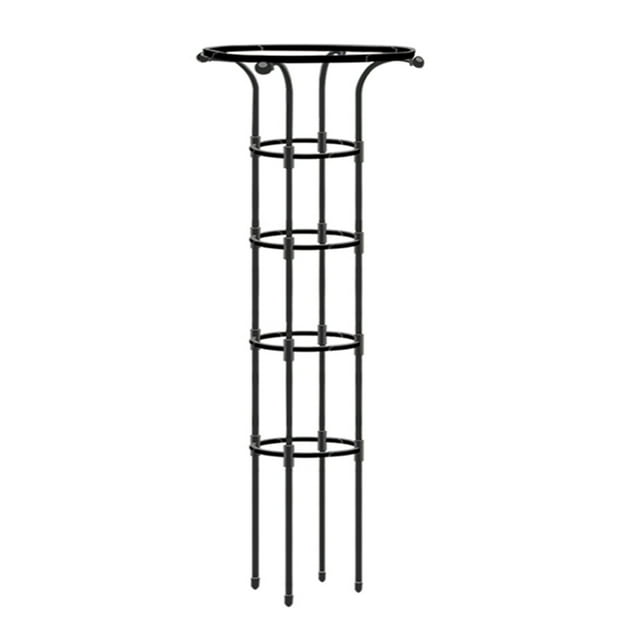 Single Circle Umbrella Flower Stand - Black, Height 155CM, Circle Diameter 28CM