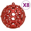 thumbnail image 3 of vidaXL Ensemble de 111 Boules de Noël Rouge Polystyrène, 3 of 5